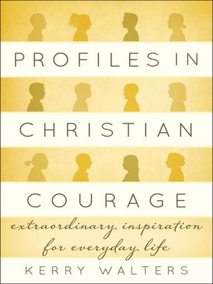 cover image of Profiles in Christian Courage